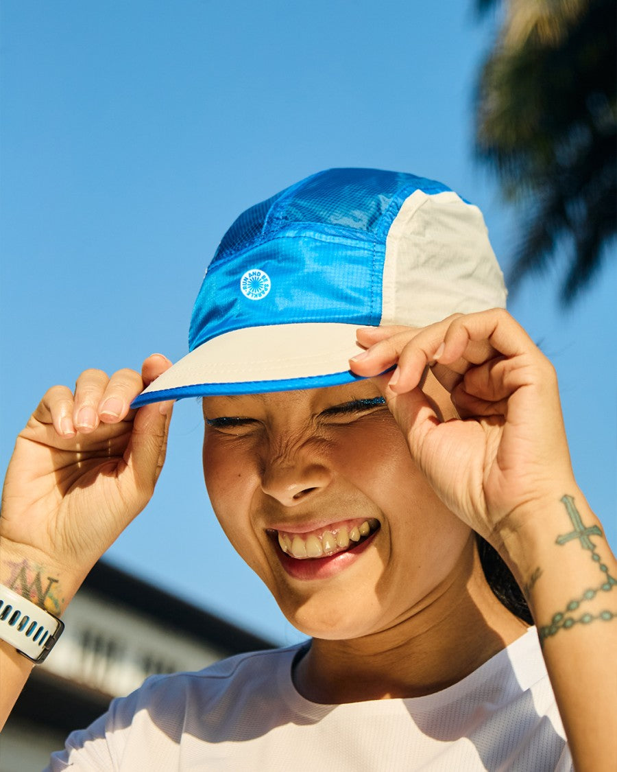 RUN IN THE SUN HAT WOMEN V2 FOR RUNNING, TRAIL