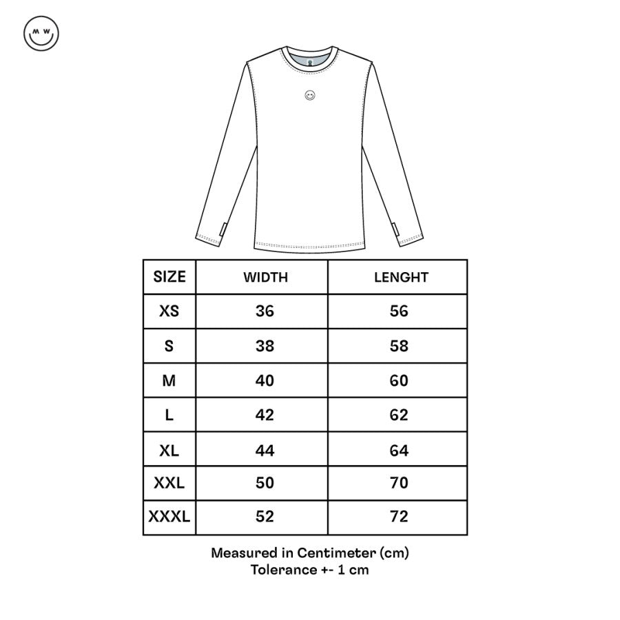 PSRI 11 x [Made For Women] Longsleeve Sparkle - WHITE SAILOR