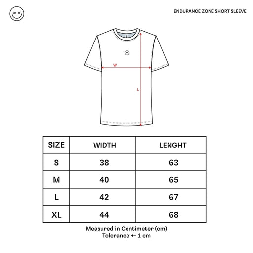 ENDURANCE ZONE SHORT SLEEVE [MADE FOR WOMEN]