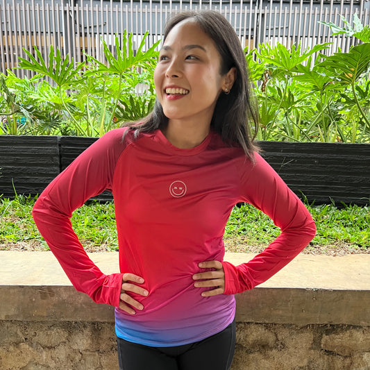 [MADE FOR WOMEN] RELAXED LONG SLEEVE WOMEN FOR RUNNING EVERYDAY CHICAGO