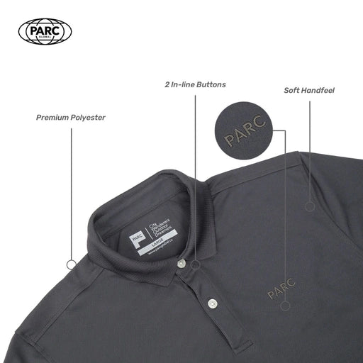 PARC POLO BASIC for Men Premium Quality Local Brand