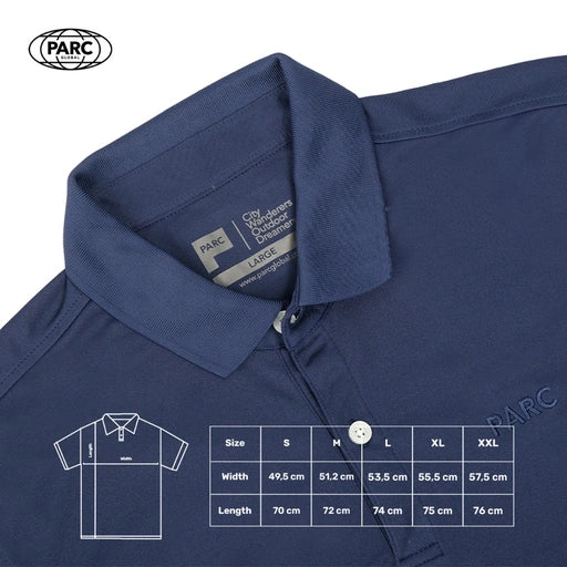 PARC POLO BASIC for Men Premium Quality Local Brand - Navy