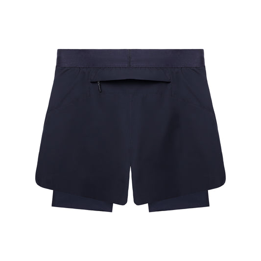 [PARC] SOLEGG Running Shorts 2 in 1 - Black