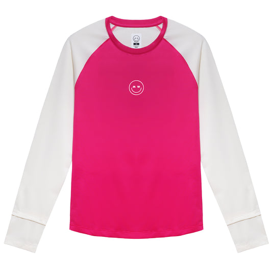 [MW] TWOGETHER Running Longsleeve - Pink & Oat
