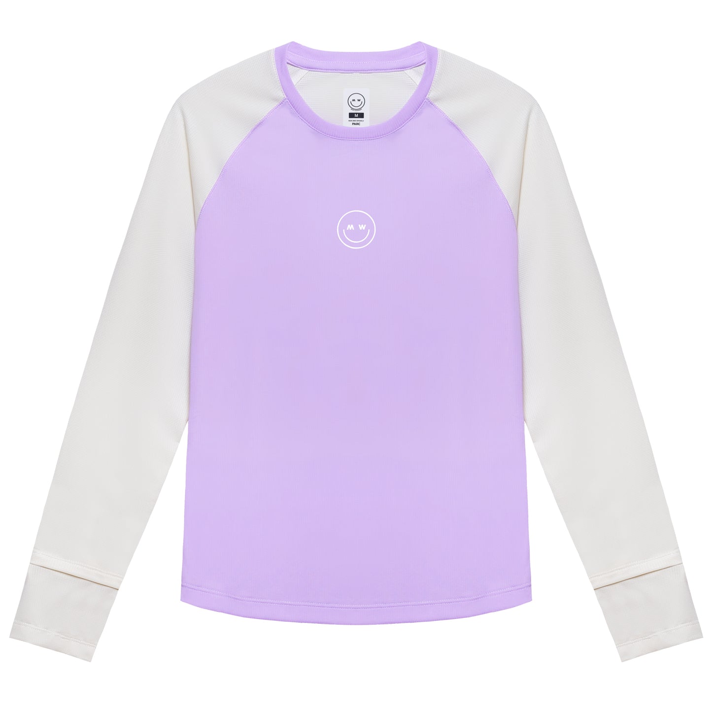 [MW] TWOGETHER Running Longsleeve - Purple & Oat