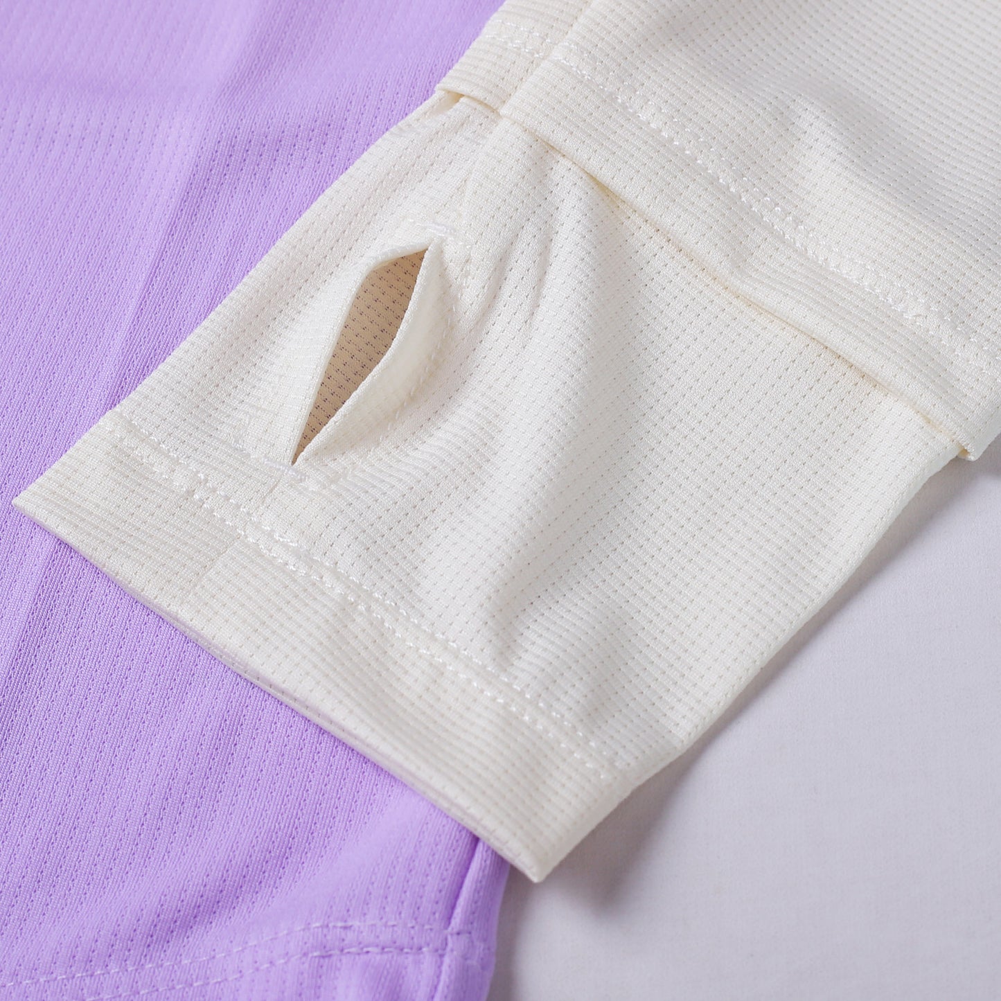 [MW] TWOGETHER Running Longsleeve - Purple & Oat