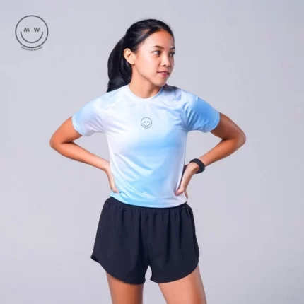 ENDURANCE ZONE SHORT SLEEVE WOMEN FOR RUNNING, GYM