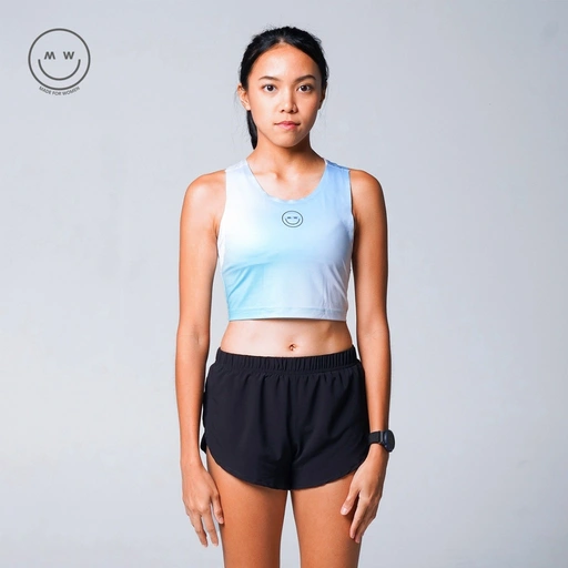 FAST AND FUN RUNNING CROP TOP FOR WOMEN