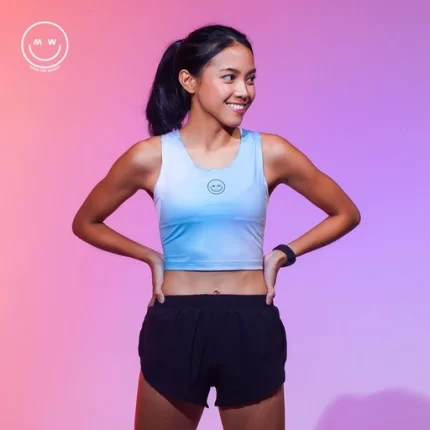 FAST AND FUN RUNNING CROP TOP FOR WOMEN