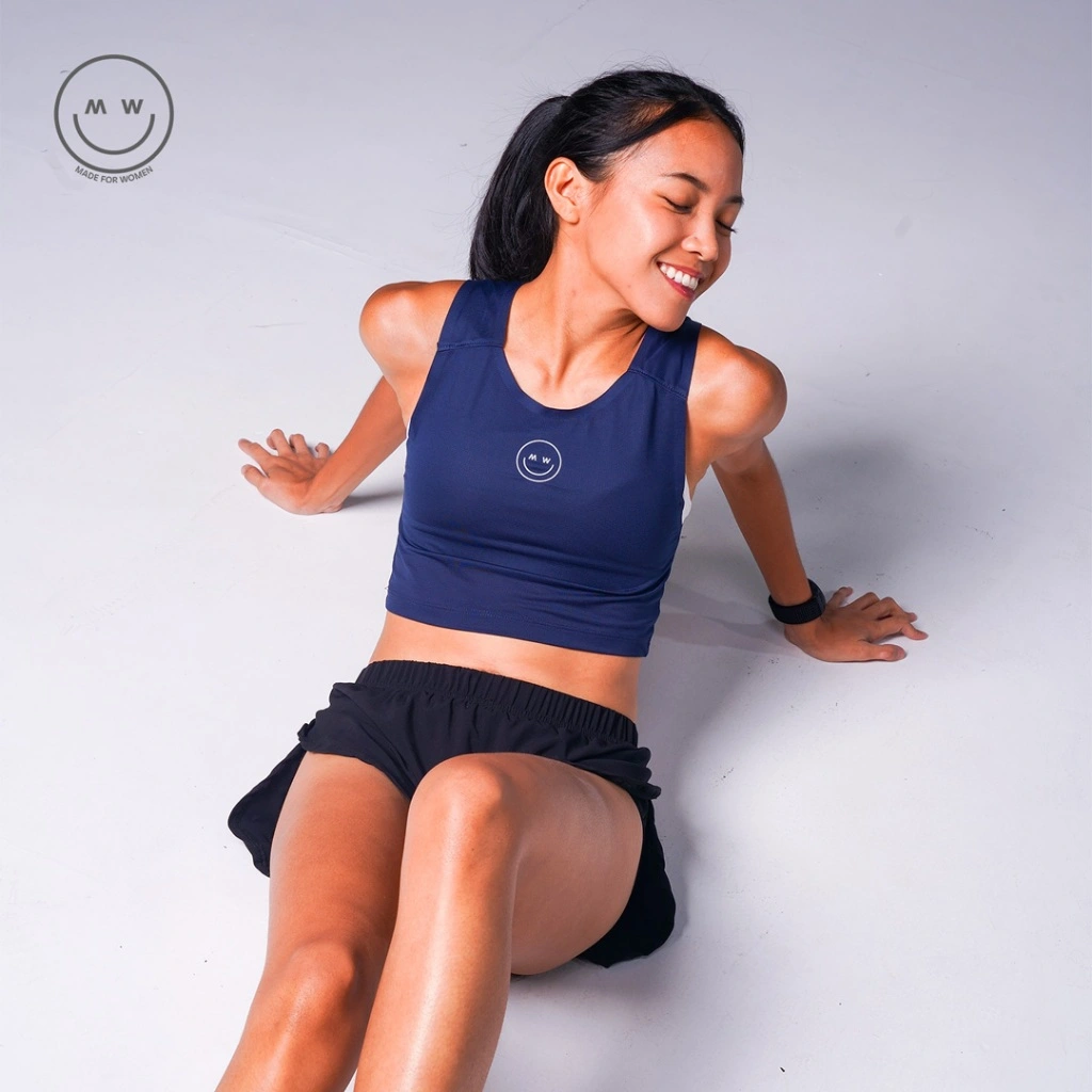 FAST AND FUN RUNNING CROP TOP FOR WOMEN - BASIC