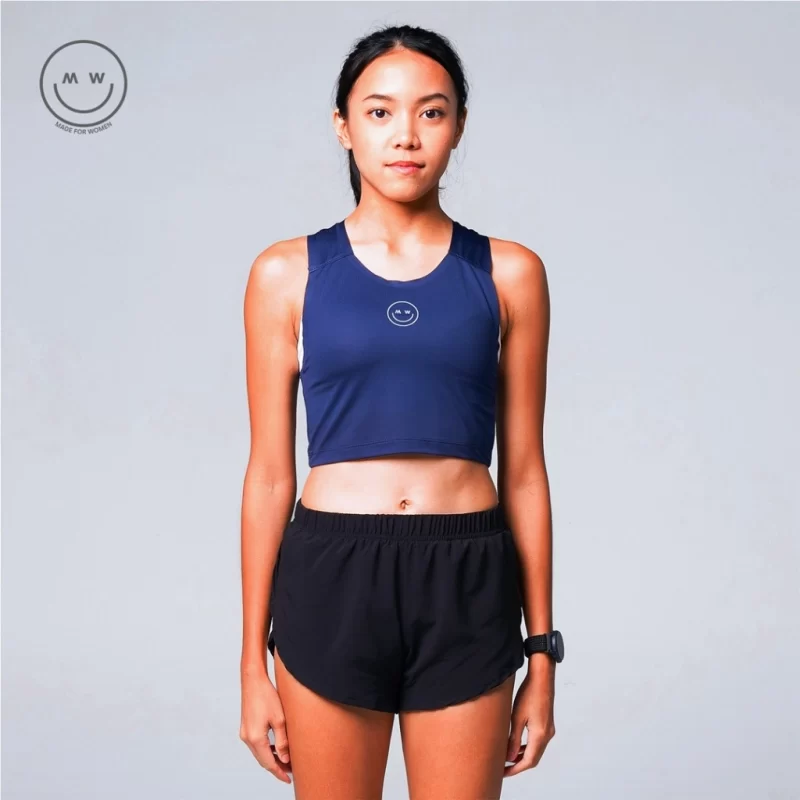 FAST AND FUN RUNNING CROP TOP FOR WOMEN - BASIC